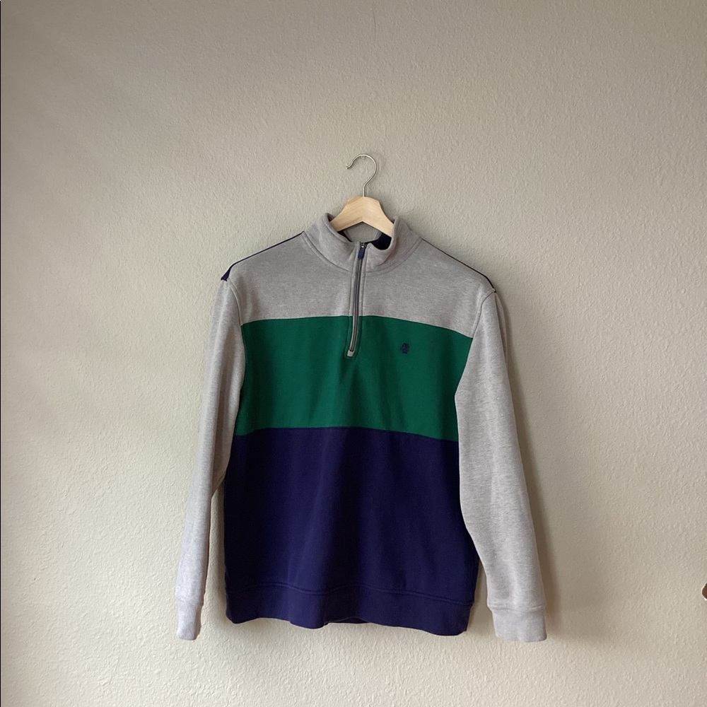 IZOD 1/4 Zip Sweatshirt Size Men's Large